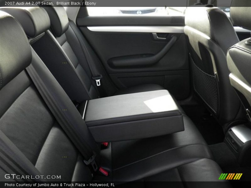 Brilliant Black / Ebony 2007 Audi A4 2.0T Sedan