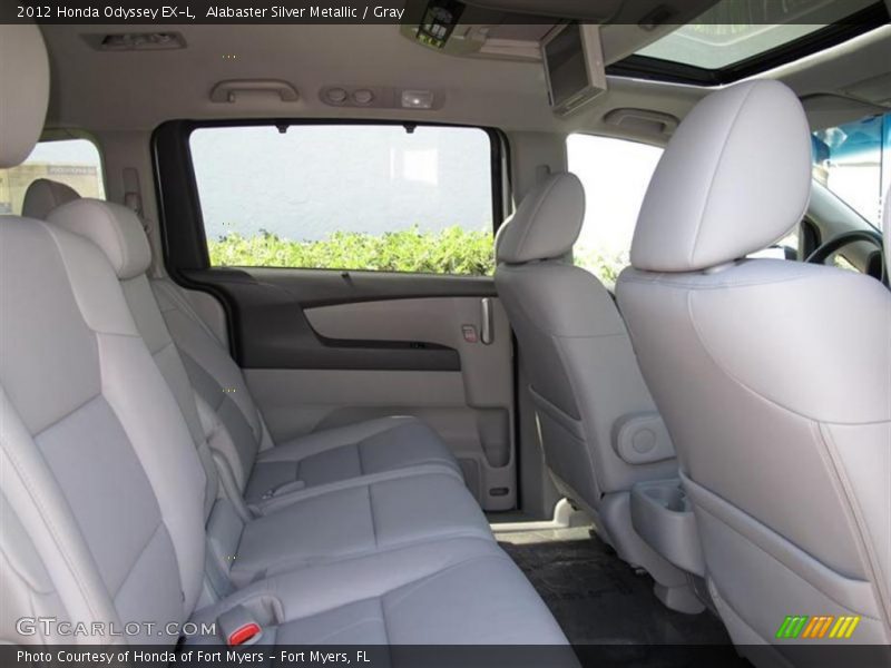 Alabaster Silver Metallic / Gray 2012 Honda Odyssey EX-L