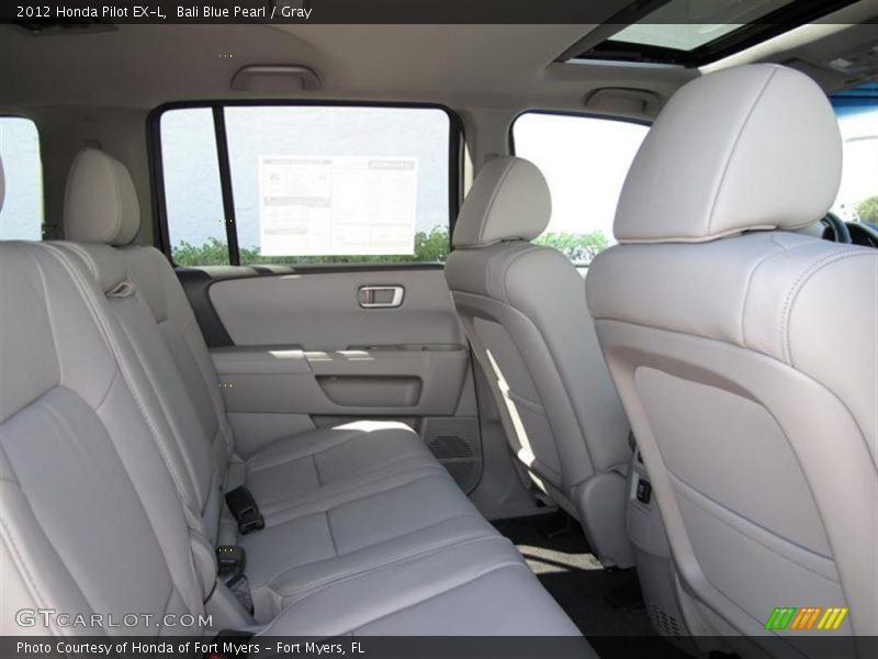 Bali Blue Pearl / Gray 2012 Honda Pilot EX-L