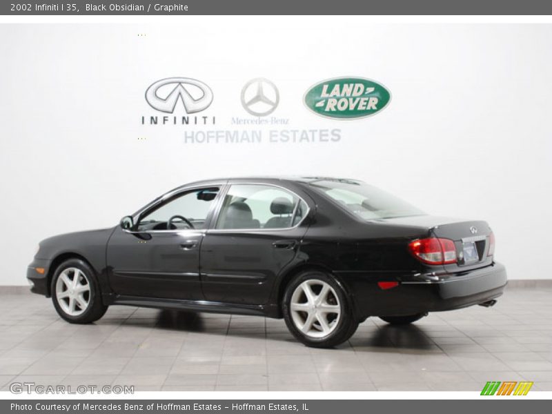 Black Obsidian / Graphite 2002 Infiniti I 35