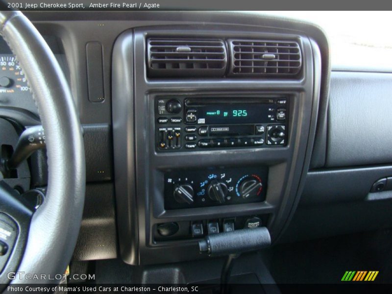 Amber Fire Pearl / Agate 2001 Jeep Cherokee Sport