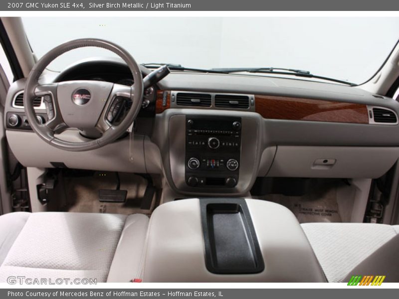 Silver Birch Metallic / Light Titanium 2007 GMC Yukon SLE 4x4