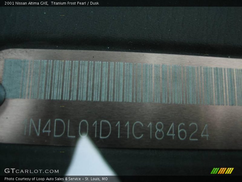 Titanium Frost Pearl / Dusk 2001 Nissan Altima GXE