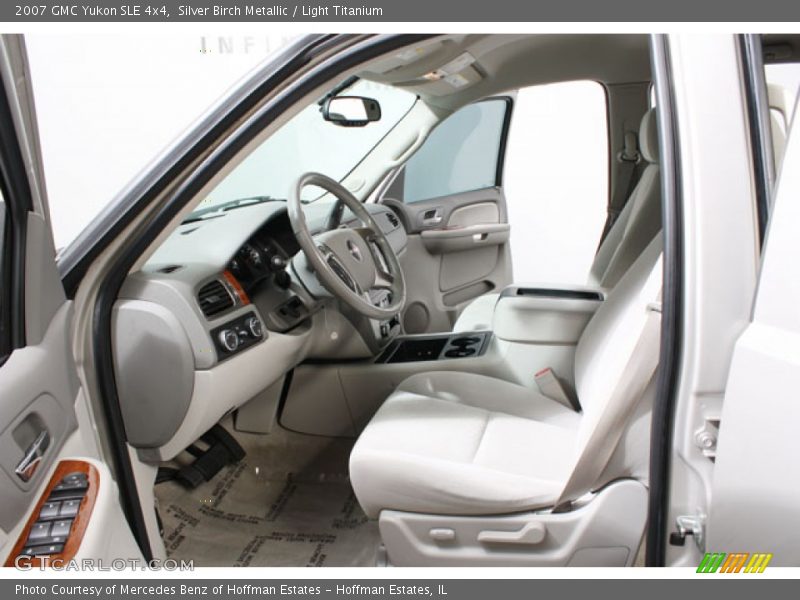 Silver Birch Metallic / Light Titanium 2007 GMC Yukon SLE 4x4