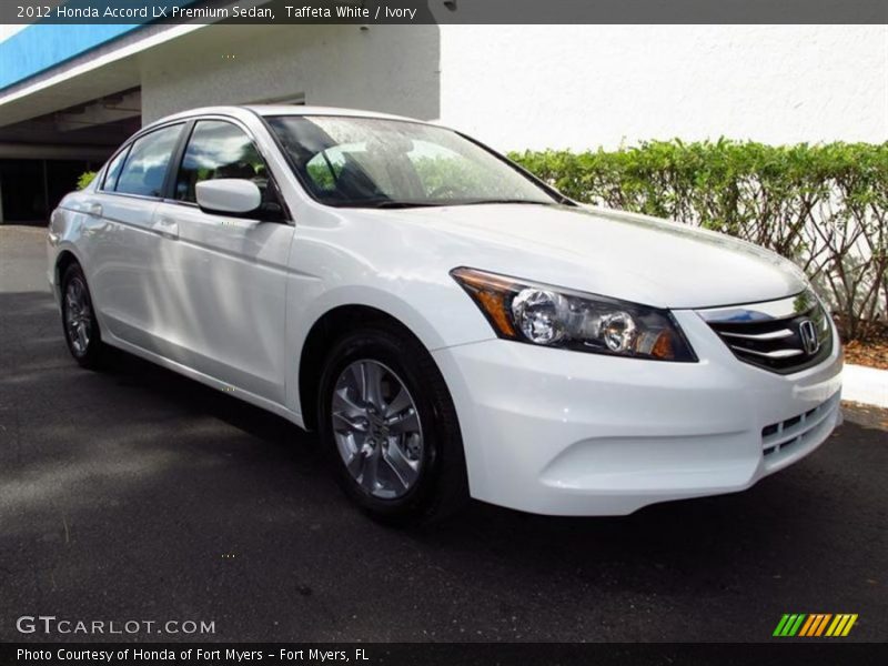 Front 3/4 View of 2012 Accord LX Premium Sedan