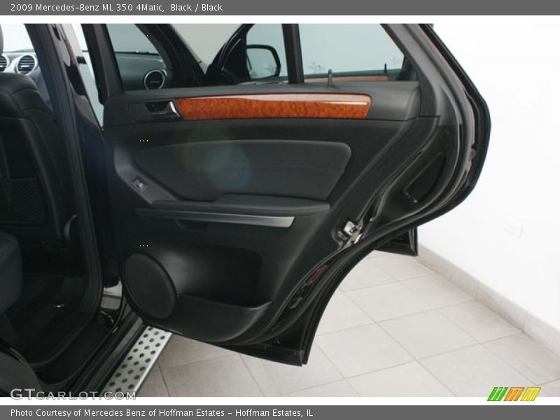 Black / Black 2009 Mercedes-Benz ML 350 4Matic