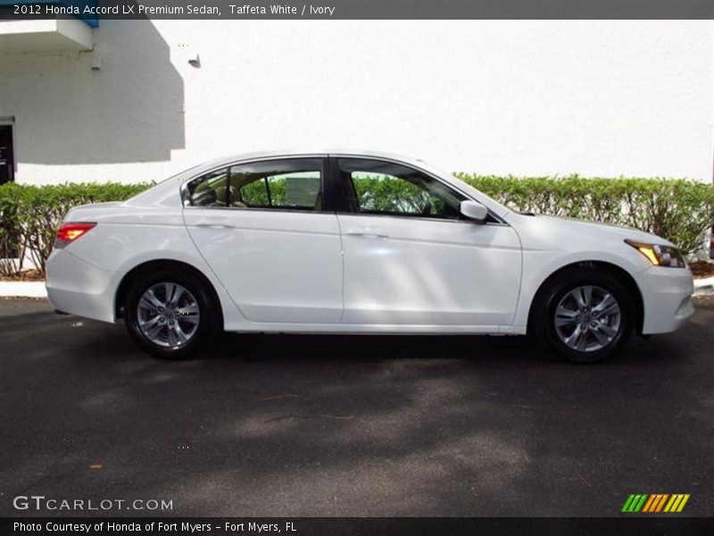 Taffeta White / Ivory 2012 Honda Accord LX Premium Sedan