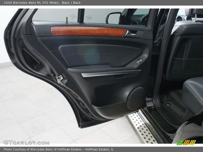 Black / Black 2009 Mercedes-Benz ML 350 4Matic
