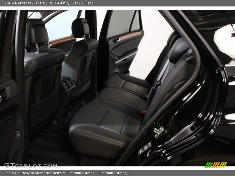 Black / Black 2009 Mercedes-Benz ML 350 4Matic
