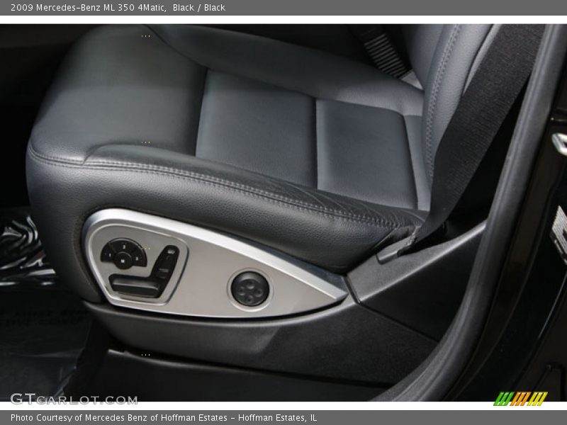 Black / Black 2009 Mercedes-Benz ML 350 4Matic