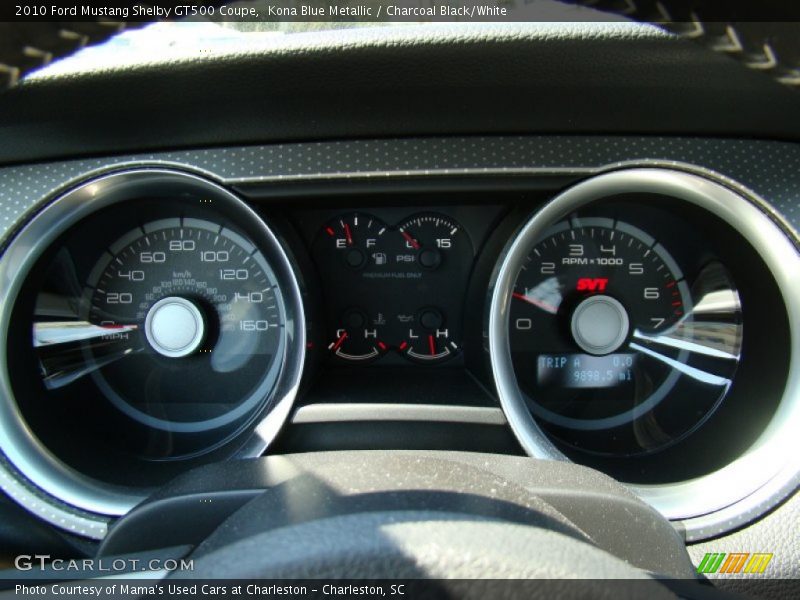  2010 Mustang Shelby GT500 Coupe Shelby GT500 Coupe Gauges