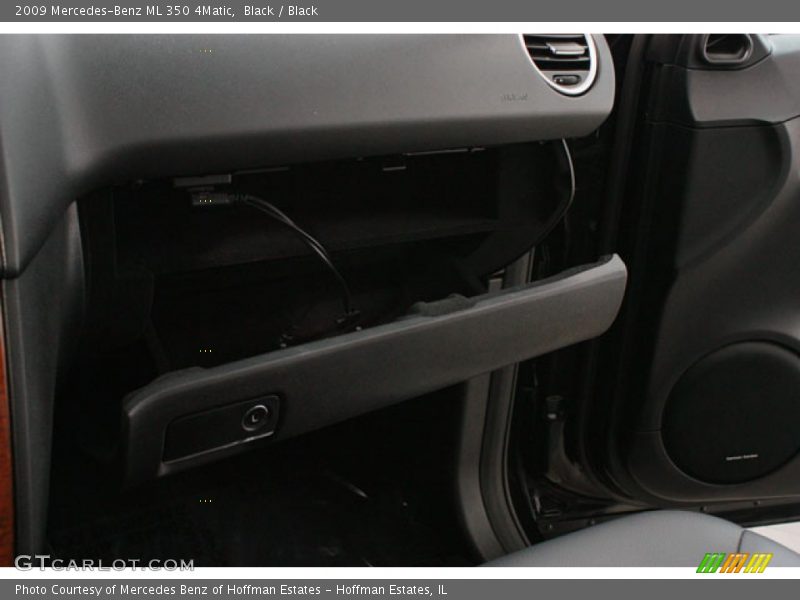 Black / Black 2009 Mercedes-Benz ML 350 4Matic