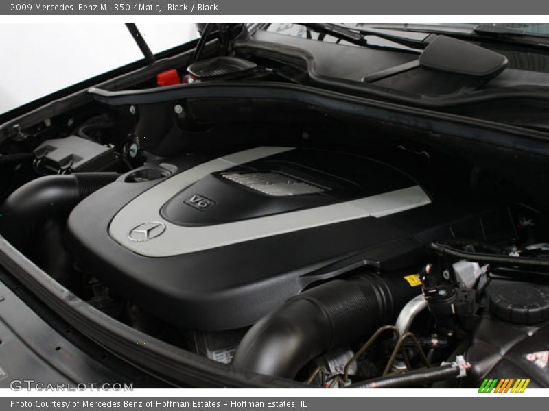 Black / Black 2009 Mercedes-Benz ML 350 4Matic