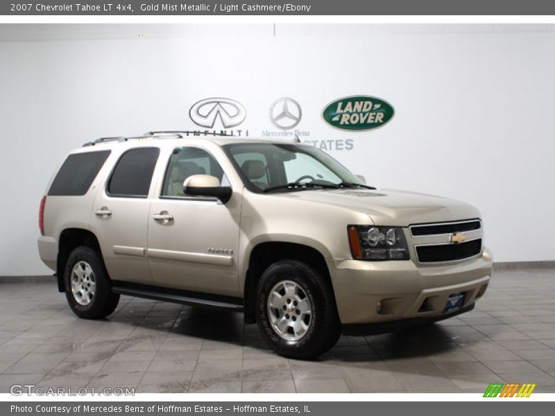 Gold Mist Metallic / Light Cashmere/Ebony 2007 Chevrolet Tahoe LT 4x4