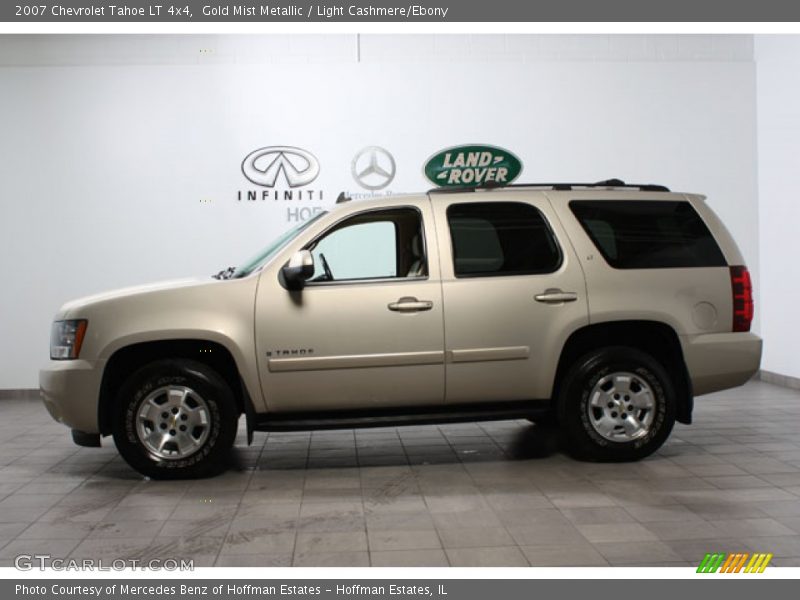 Gold Mist Metallic / Light Cashmere/Ebony 2007 Chevrolet Tahoe LT 4x4