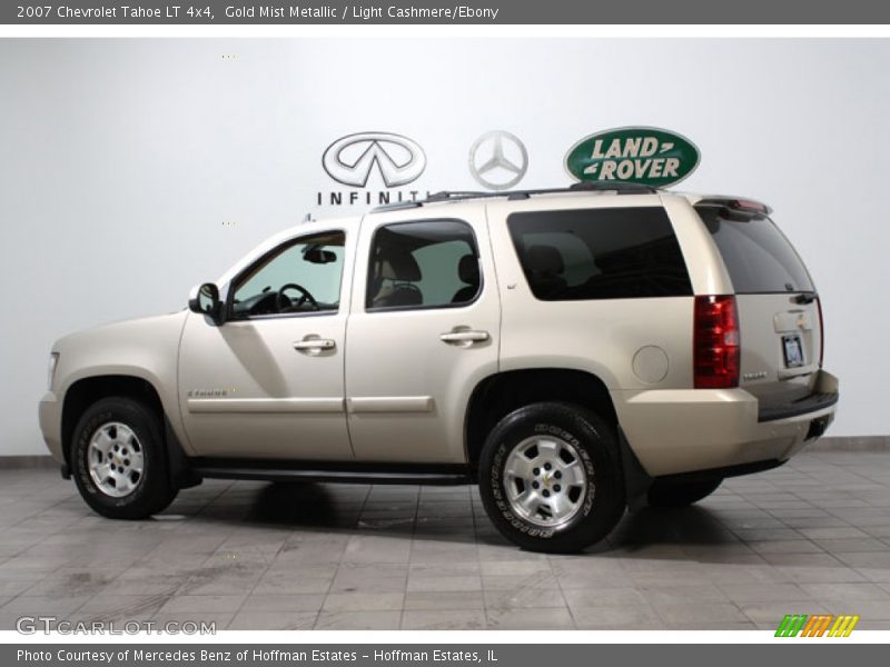 Gold Mist Metallic / Light Cashmere/Ebony 2007 Chevrolet Tahoe LT 4x4