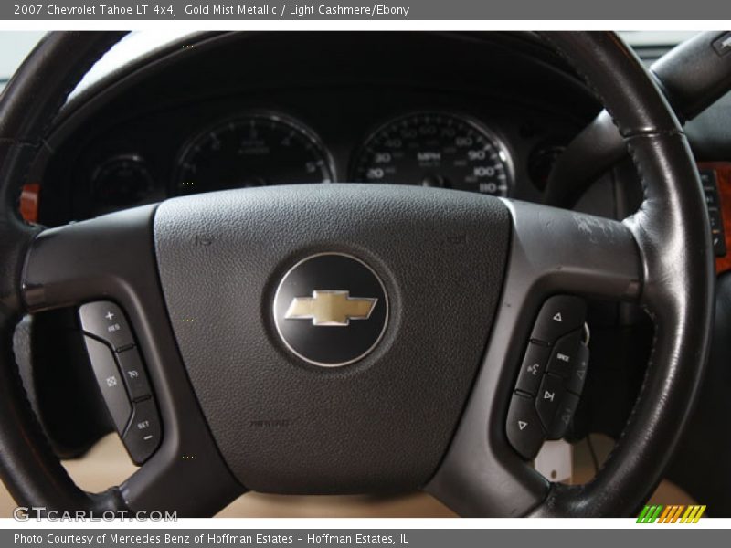 Gold Mist Metallic / Light Cashmere/Ebony 2007 Chevrolet Tahoe LT 4x4