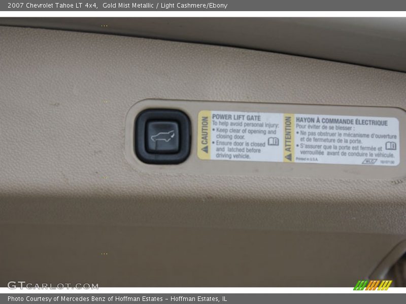 Gold Mist Metallic / Light Cashmere/Ebony 2007 Chevrolet Tahoe LT 4x4