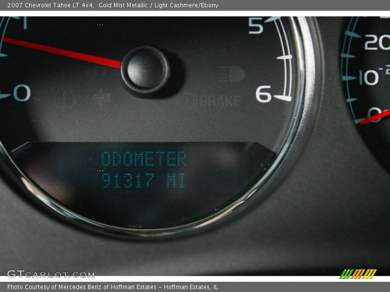 Gold Mist Metallic / Light Cashmere/Ebony 2007 Chevrolet Tahoe LT 4x4