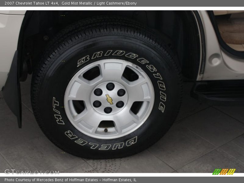 Gold Mist Metallic / Light Cashmere/Ebony 2007 Chevrolet Tahoe LT 4x4