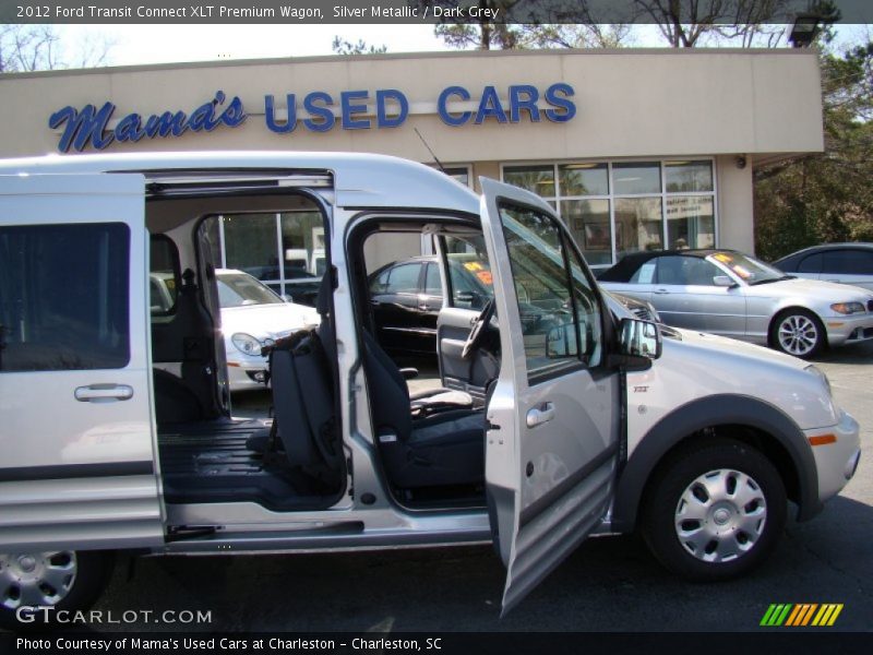 Silver Metallic / Dark Grey 2012 Ford Transit Connect XLT Premium Wagon
