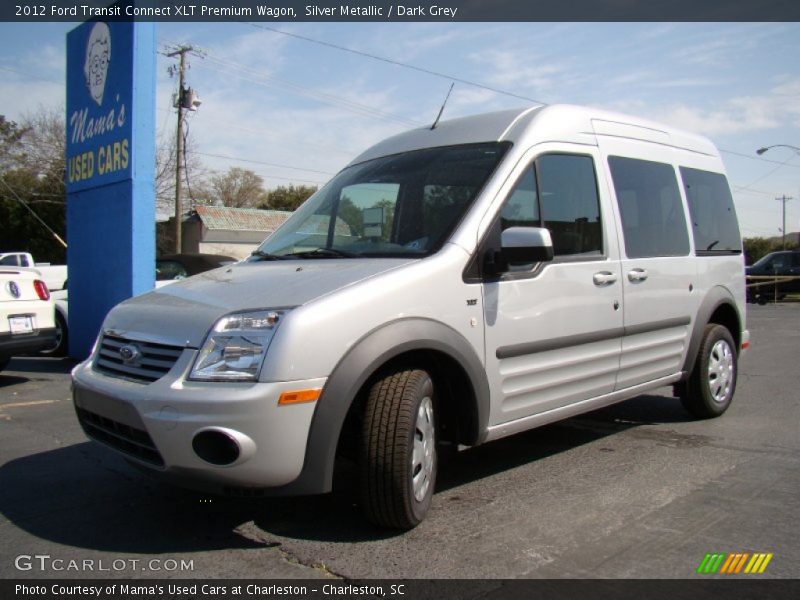 Silver Metallic / Dark Grey 2012 Ford Transit Connect XLT Premium Wagon