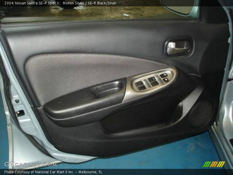 Molten Silver / SE-R Black/Silver 2004 Nissan Sentra SE-R Spec V
