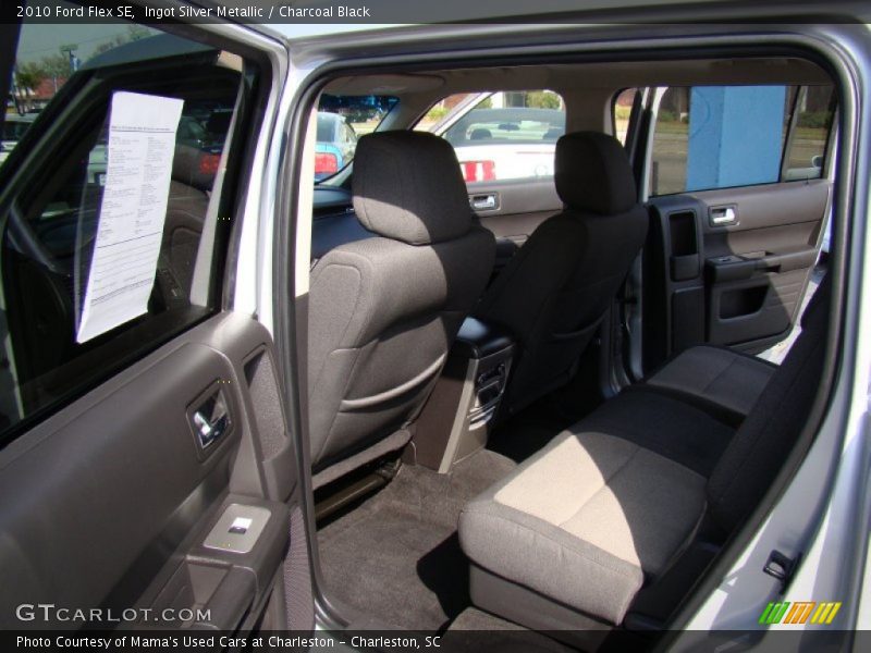 Ingot Silver Metallic / Charcoal Black 2010 Ford Flex SE