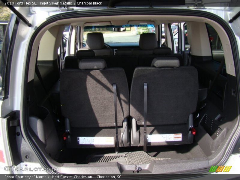 Ingot Silver Metallic / Charcoal Black 2010 Ford Flex SE