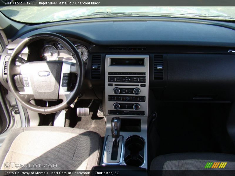 Ingot Silver Metallic / Charcoal Black 2010 Ford Flex SE