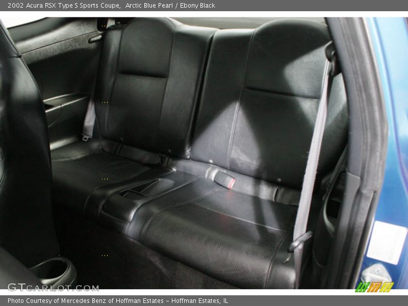 Arctic Blue Pearl / Ebony Black 2002 Acura RSX Type S Sports Coupe