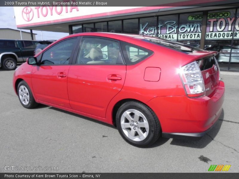 Barcelona Red Metallic / Bisque 2009 Toyota Prius Hybrid