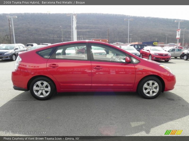 Barcelona Red Metallic / Bisque 2009 Toyota Prius Hybrid