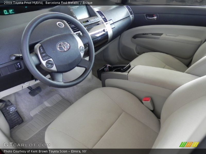 Barcelona Red Metallic / Bisque 2009 Toyota Prius Hybrid