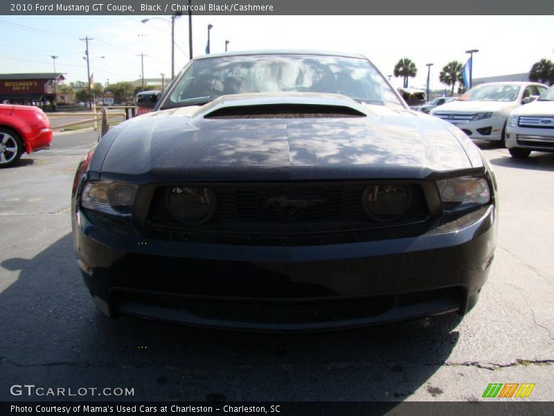 Black / Charcoal Black/Cashmere 2010 Ford Mustang GT Coupe