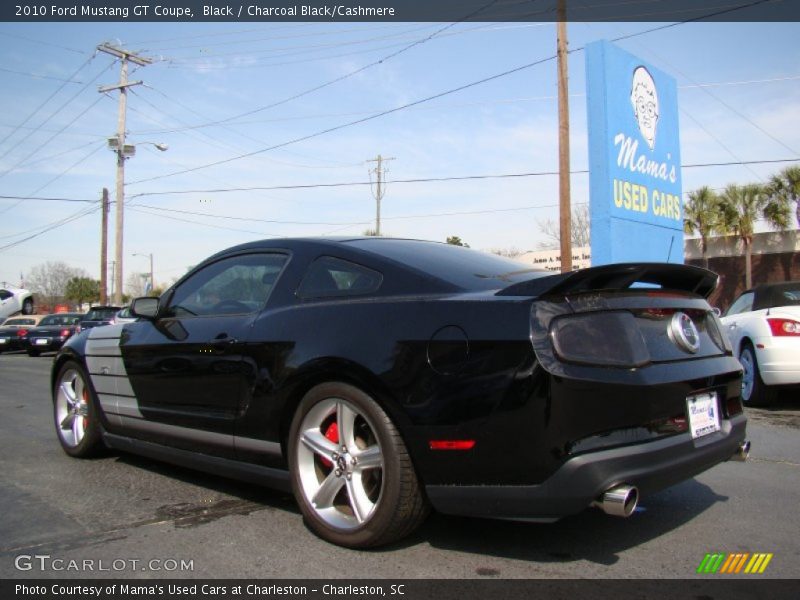 Black / Charcoal Black/Cashmere 2010 Ford Mustang GT Coupe