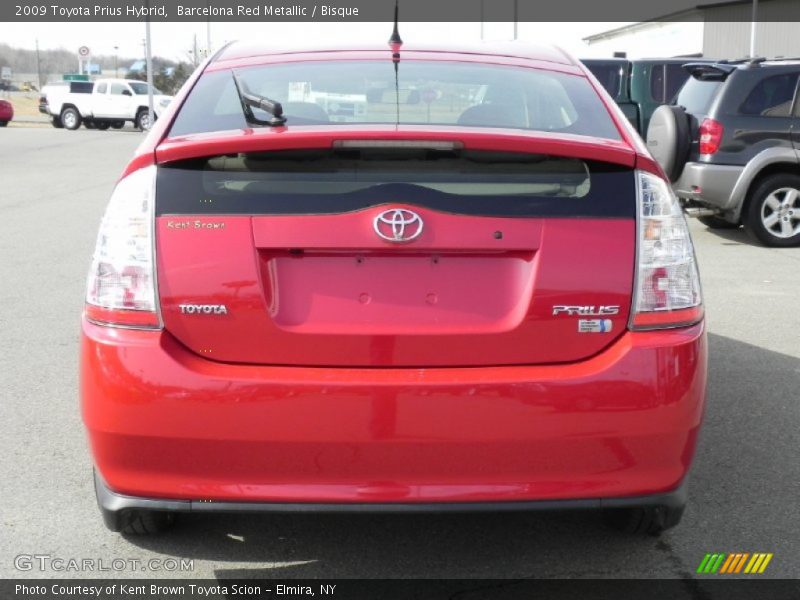 Barcelona Red Metallic / Bisque 2009 Toyota Prius Hybrid