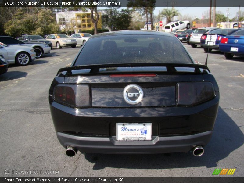 Black / Charcoal Black/Cashmere 2010 Ford Mustang GT Coupe