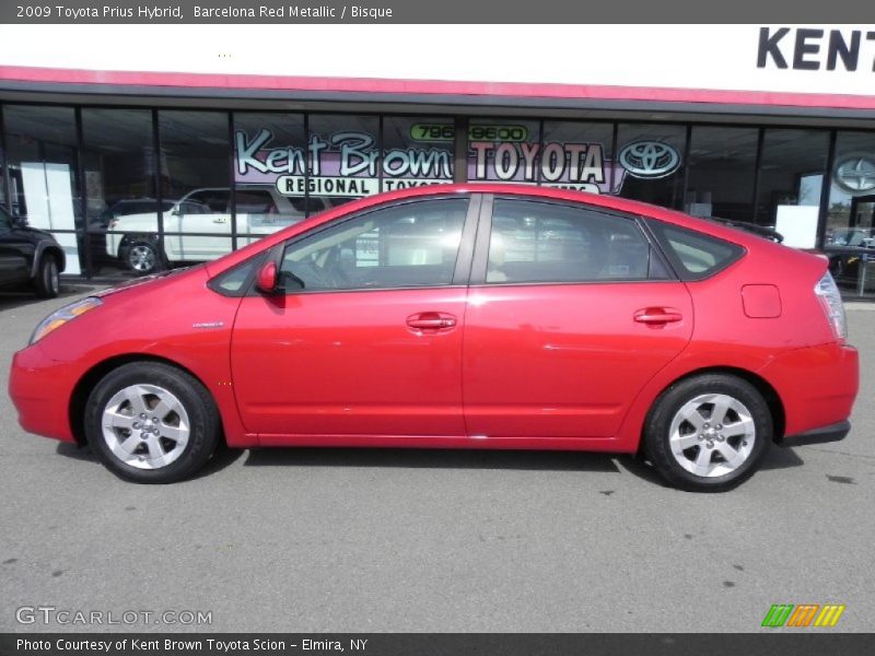 Barcelona Red Metallic / Bisque 2009 Toyota Prius Hybrid