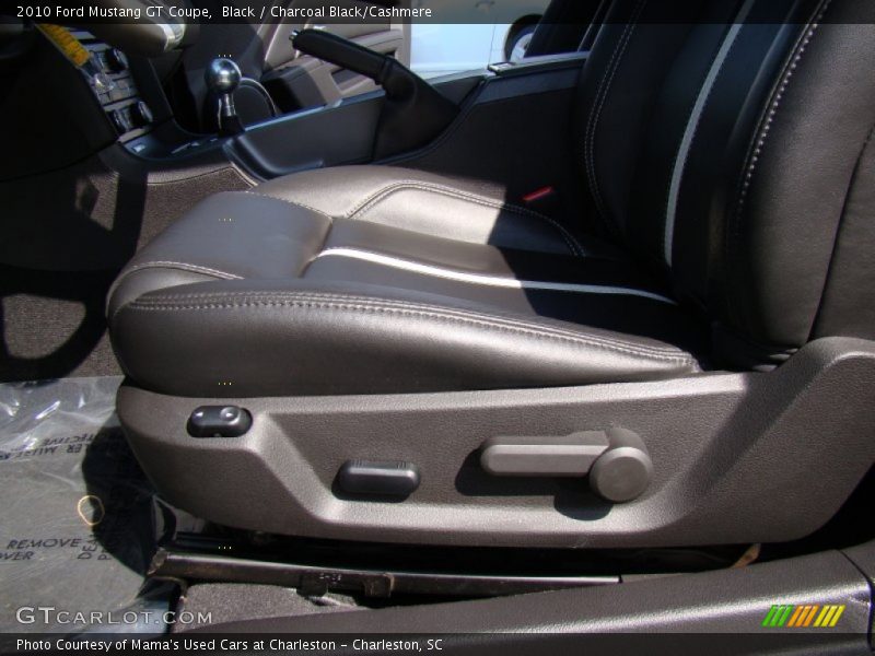 Black / Charcoal Black/Cashmere 2010 Ford Mustang GT Coupe