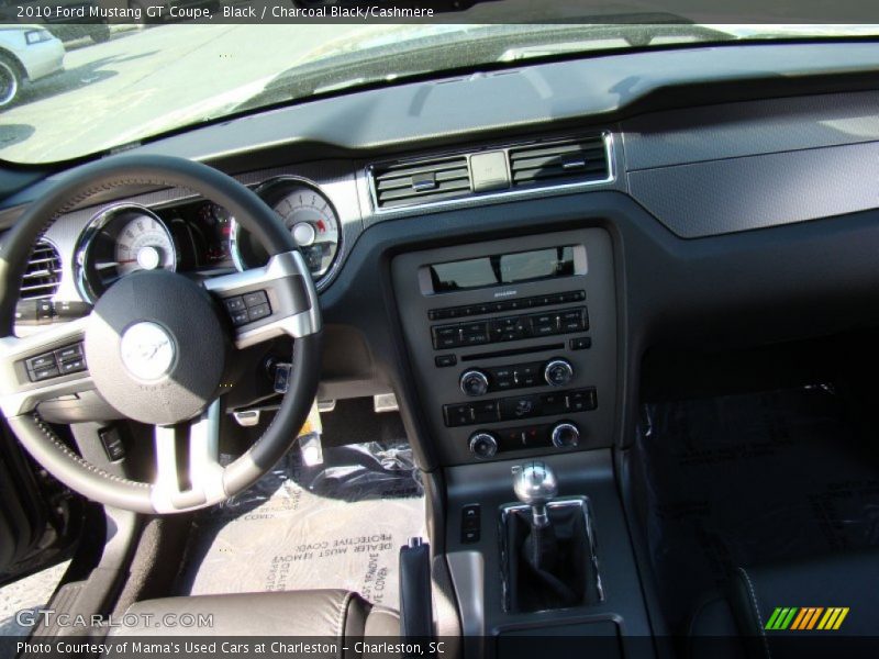 Black / Charcoal Black/Cashmere 2010 Ford Mustang GT Coupe