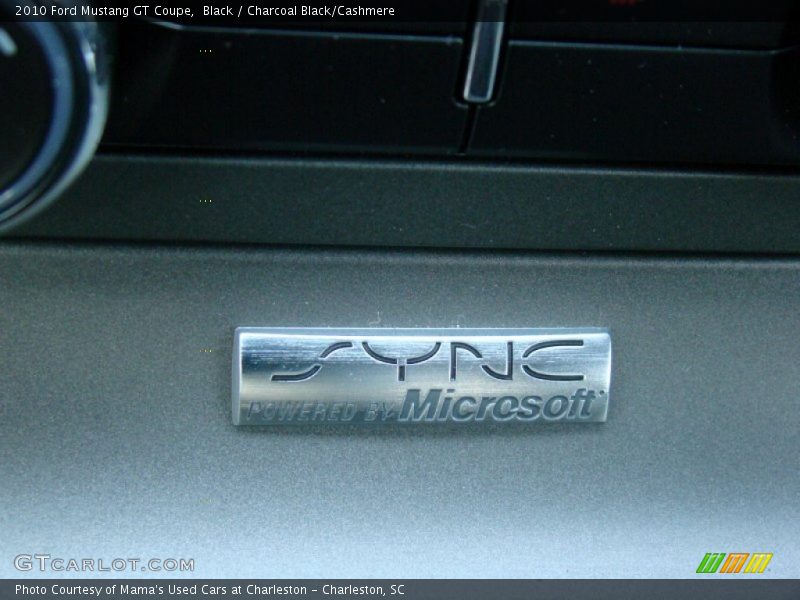 Black / Charcoal Black/Cashmere 2010 Ford Mustang GT Coupe