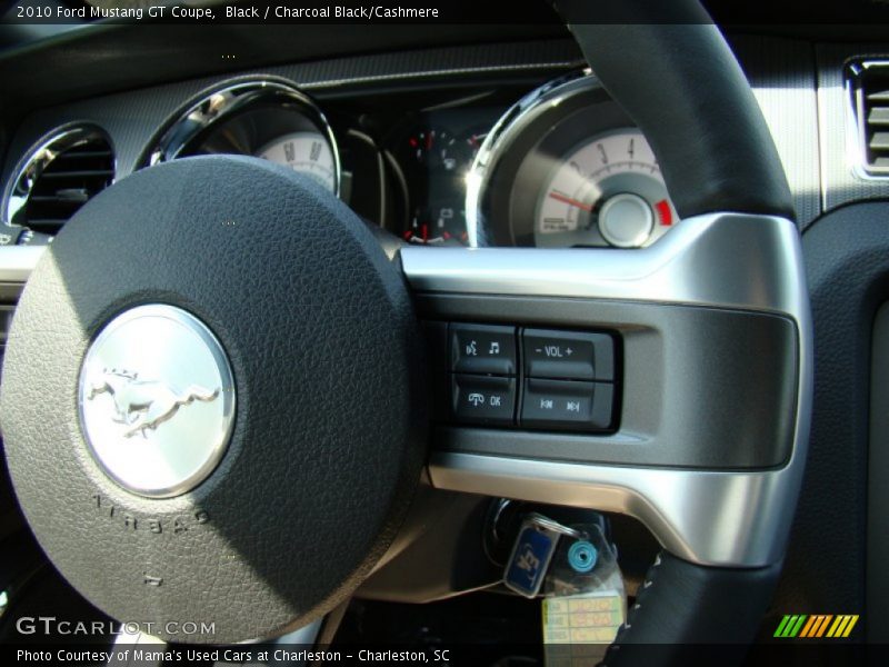 Black / Charcoal Black/Cashmere 2010 Ford Mustang GT Coupe