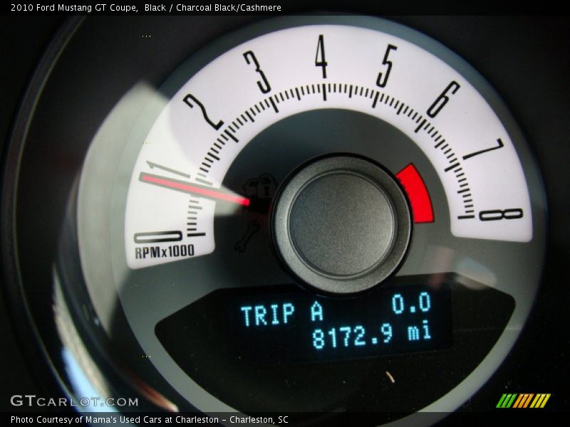 Black / Charcoal Black/Cashmere 2010 Ford Mustang GT Coupe