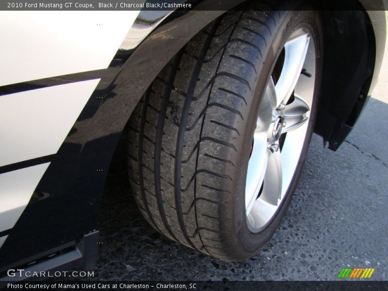 Black / Charcoal Black/Cashmere 2010 Ford Mustang GT Coupe