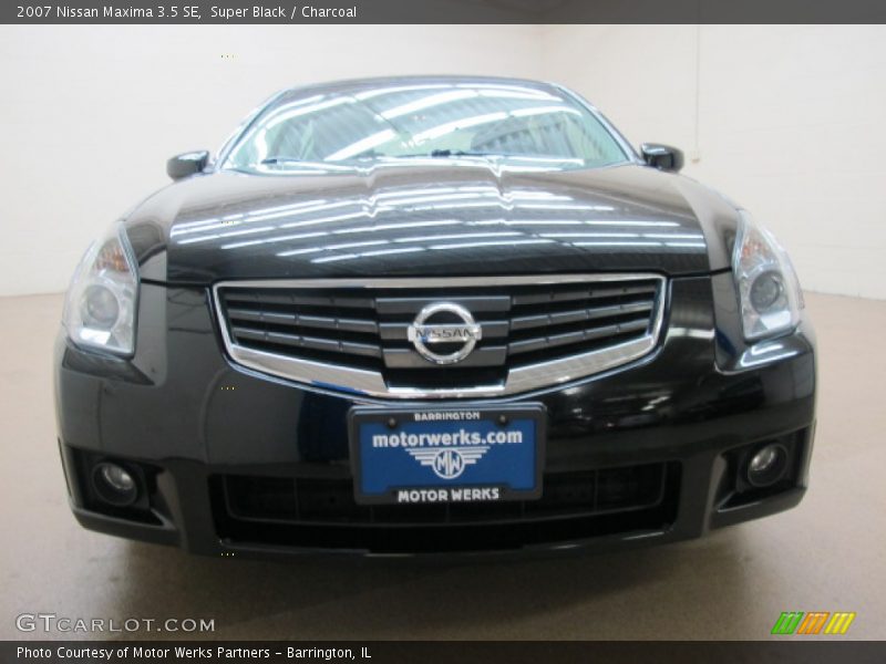 Super Black / Charcoal 2007 Nissan Maxima 3.5 SE