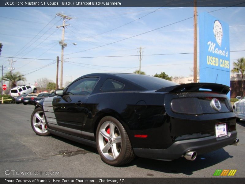 Black / Charcoal Black/Cashmere 2010 Ford Mustang GT Coupe