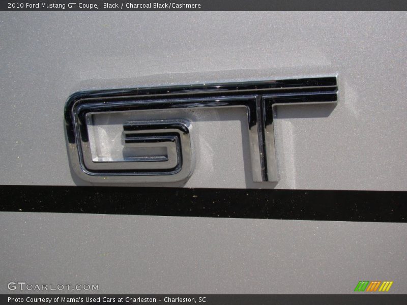Black / Charcoal Black/Cashmere 2010 Ford Mustang GT Coupe