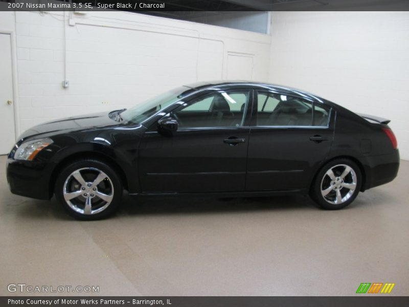 Super Black / Charcoal 2007 Nissan Maxima 3.5 SE