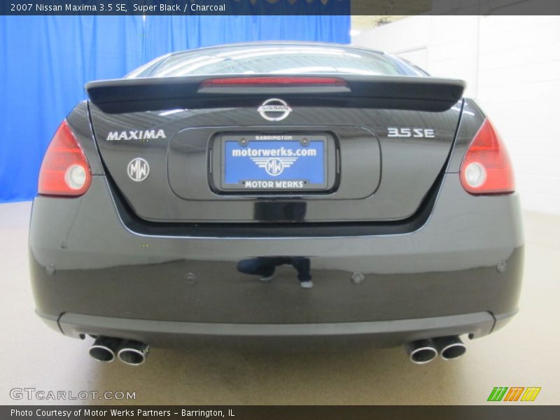 Super Black / Charcoal 2007 Nissan Maxima 3.5 SE